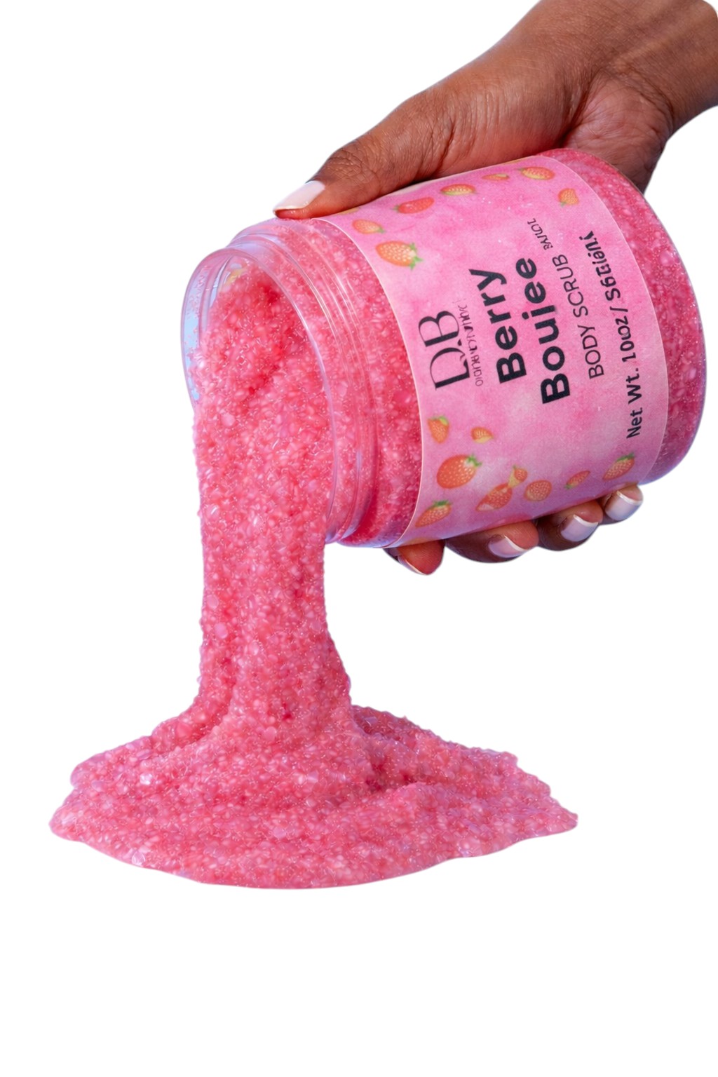 Berry Boujee Body Scrub texture