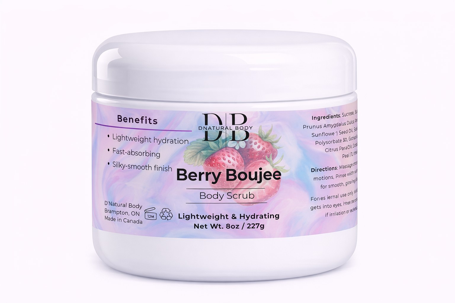 Berry Boujee Body Yogurt