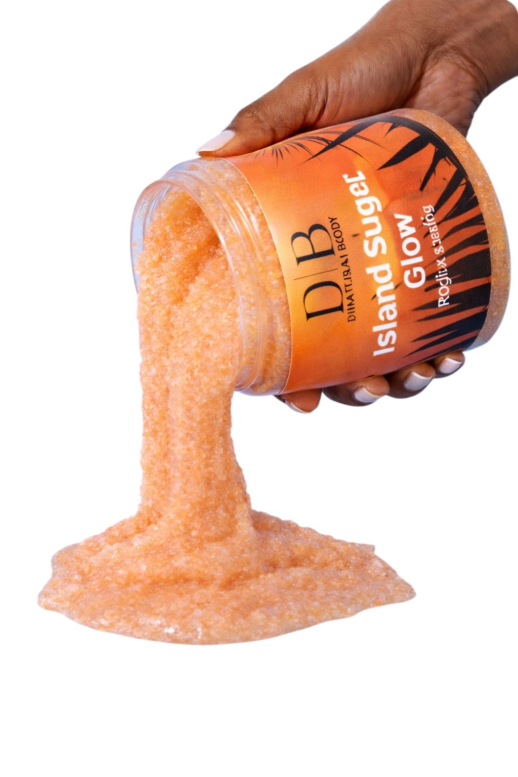 Island Sugar Glow Body Scrub texture