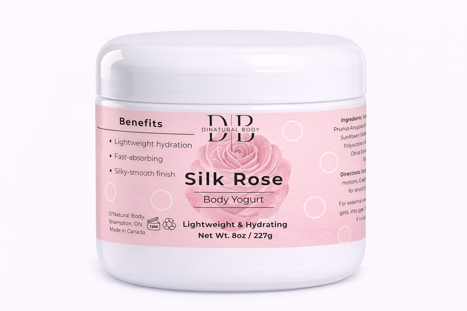 Silk Rose Body Yogurt