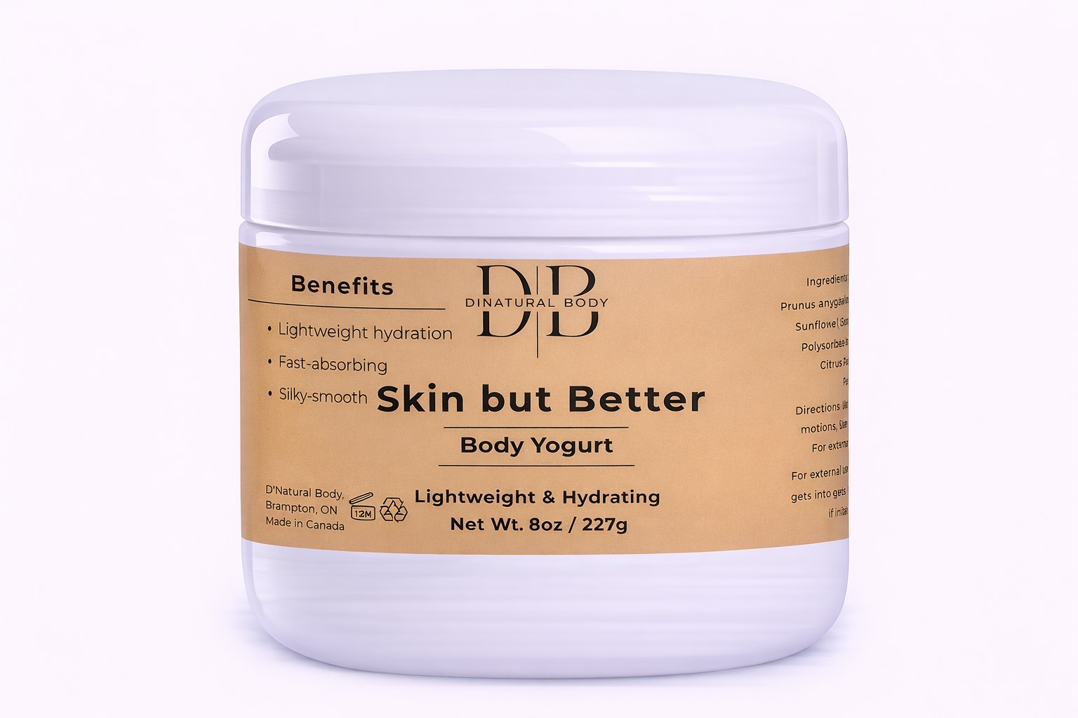 Skin But Better Body Yogurt