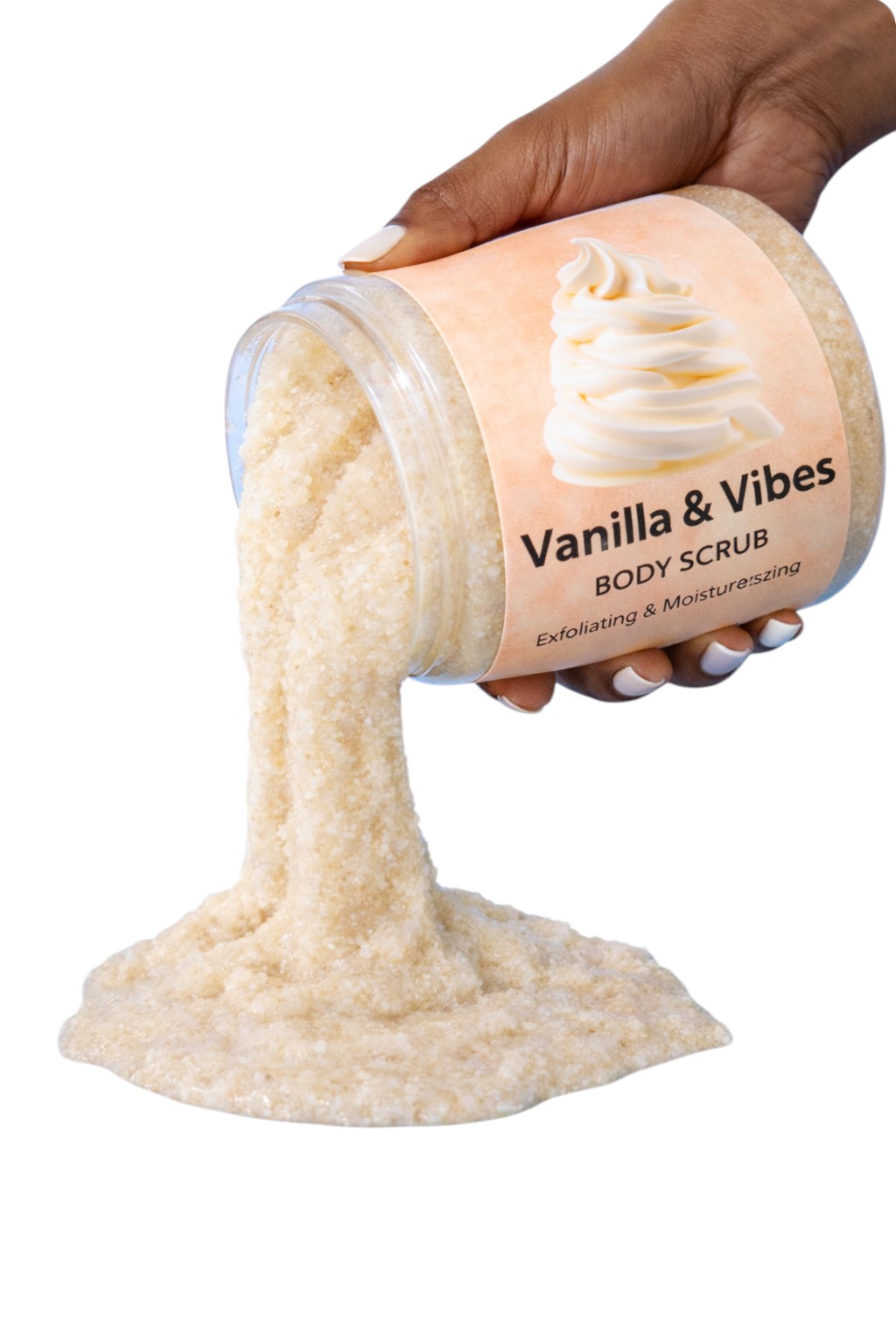 Vanilla Vibes Body Scrub texture