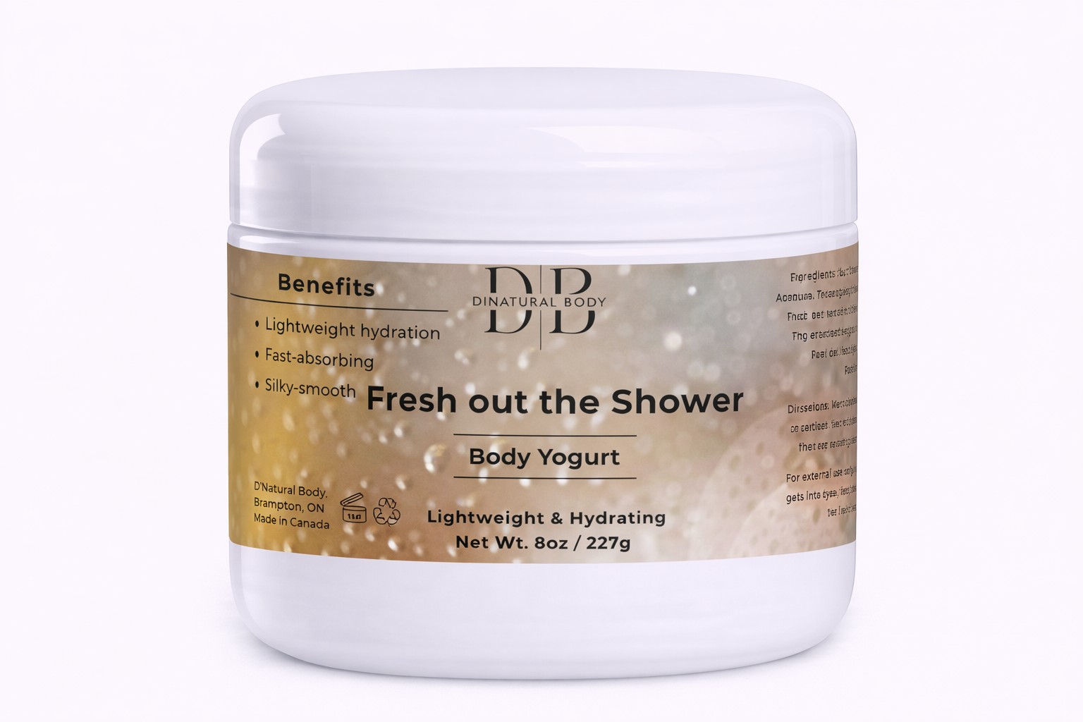 Fresh Out the Shower Body Yogurt