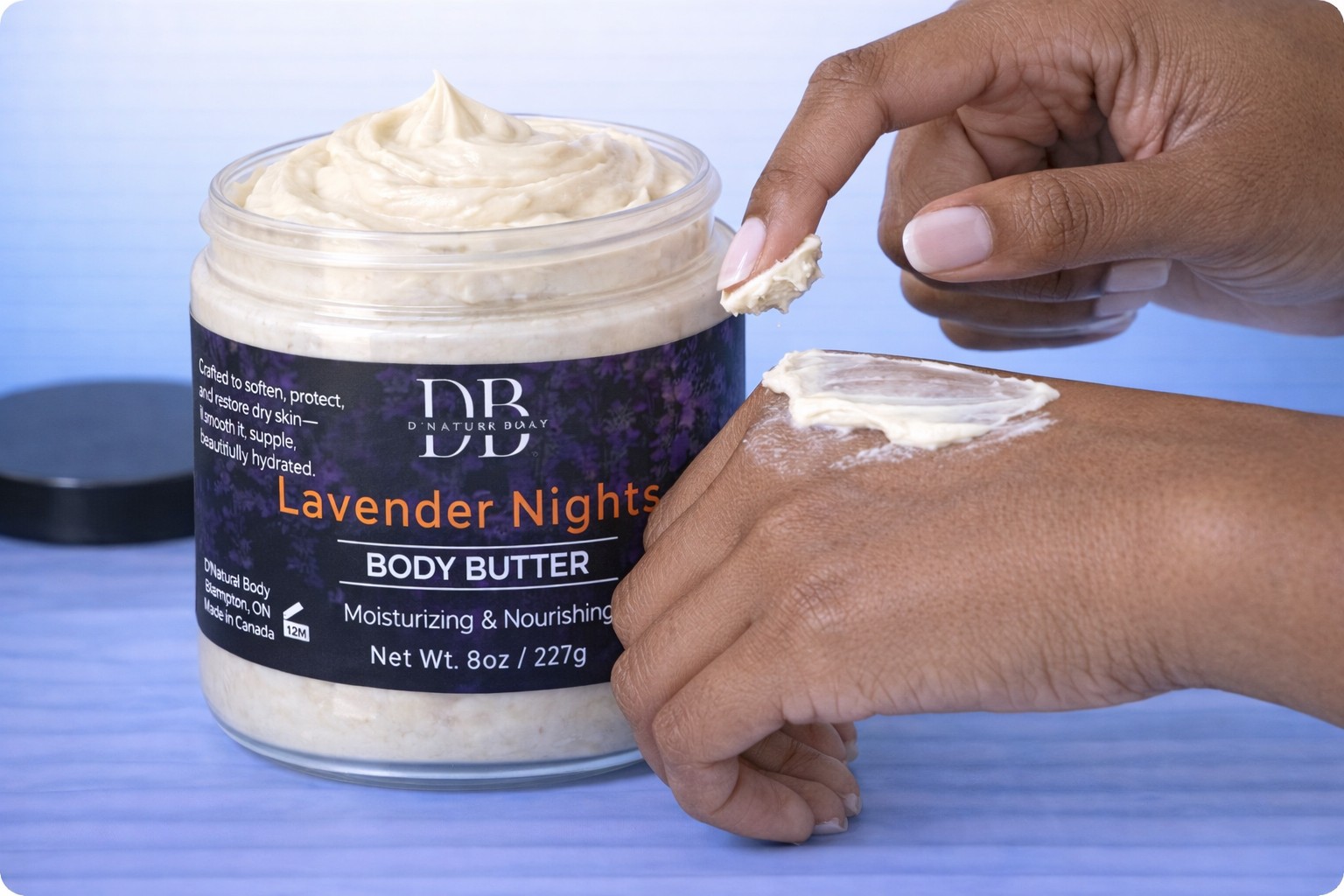 Lavender Nights Body Butter texture